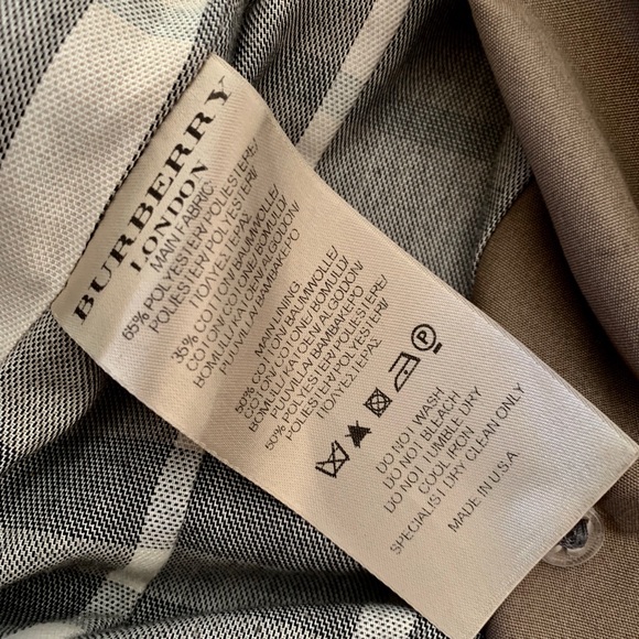 (New) Burberry Midi Trench Coat - Picture 6 of 8